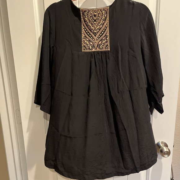 Bob Mackie 100% silk Wearable Art size M worn once. B2 - Picture 2 of 8